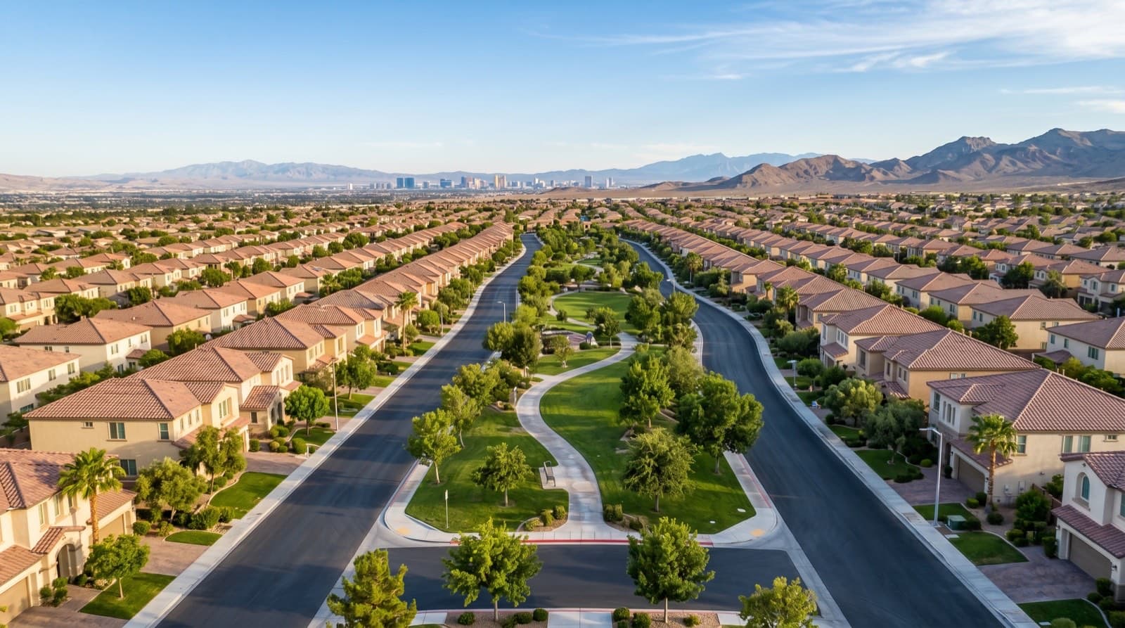 Henderson new construction home — sample target for Nevada mortgage calculator estimates