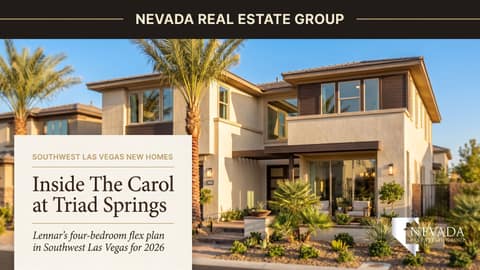 The Carol Model at Triad Springs by Lennar (Las Vegas 2026)